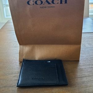 Coach card case